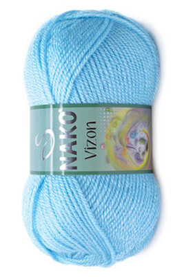 Nako Yarn - NAKO VİZON KNİTTİNG YARN 214 Horizon Blue