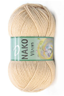 Nako Yarn - NAKO VİZON KNİTTİNG YARN 219 Camel Hair