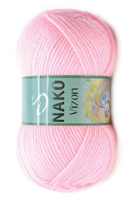 Nako Yarn - NAKO VİZON KNİTTİNG YARN 2197 Candyfloss