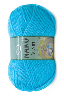 Nako Yarn - NAKO VİZON KNİTTİNG YARN 235 Turquoise