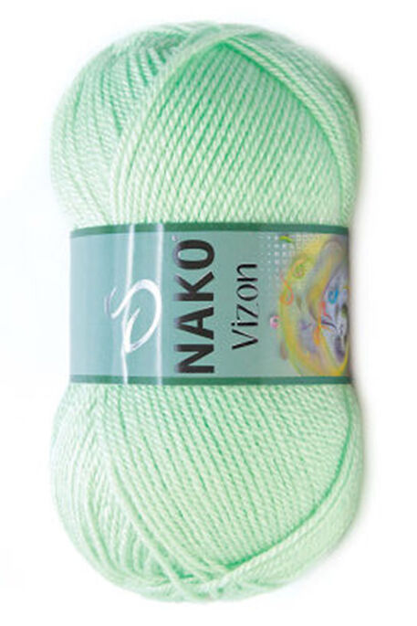 Nako Yarn - NAKO VİZON KNİTTİNG YARN 2587 Indigo Green