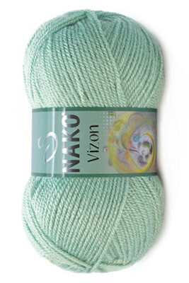 Nako Yarn - NAKO VİZON KNİTTİNG YARN 292 Almond Green Color