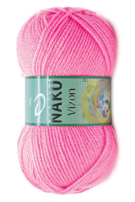 Nako Yarn - NAKO VİZON KNİTTİNG YARN 4211 Pink