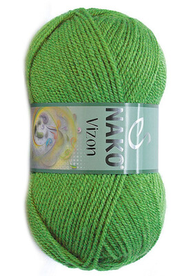 Nako Yarn - NAKO VİZON KNİTTİNG YARN 6574 Grass