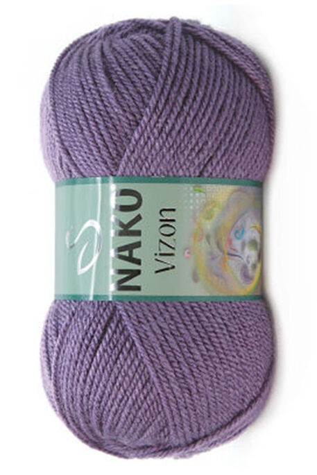 Nako Yarn - NAKO VİZON KNİTTİNG YARN 6684 Light Plum