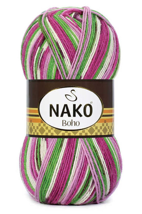 Nako Yarn - NAKO BOHO COLOR 81982