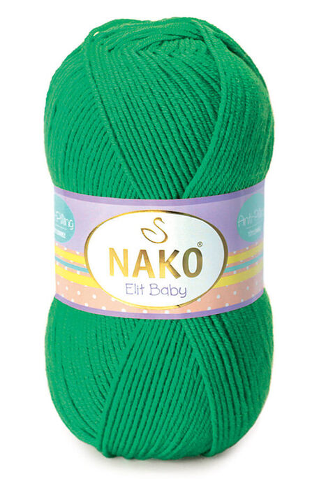 Nako Yarn - NAKO ELİT BABY 1594 Bamboo Green