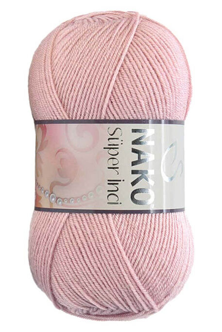 Nako Yarn - NAKO SÜPER İNCİ 10275 Pinkish Powder