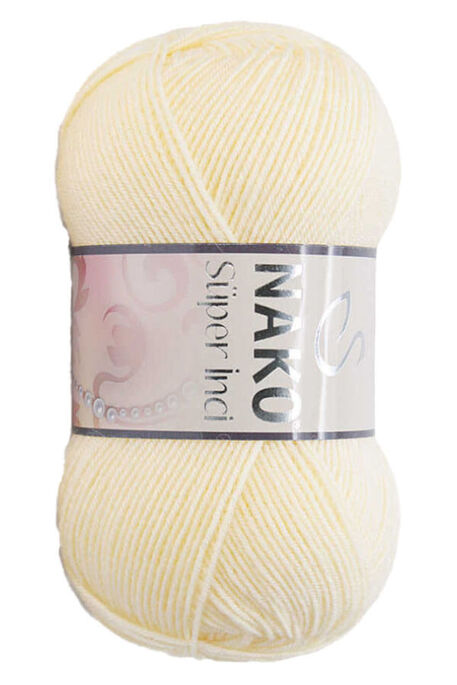 Nako Yarn - NAKO SÜPER İNCİ 256 Cream