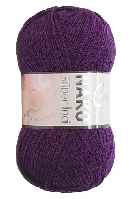 Nako Yarn - NAKO SÜPER İNCİ 3260 Purple