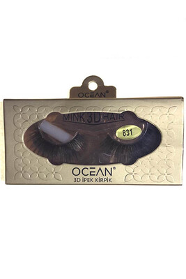  - OCEAN 3D İPEK TAKMA KİRPİK 831