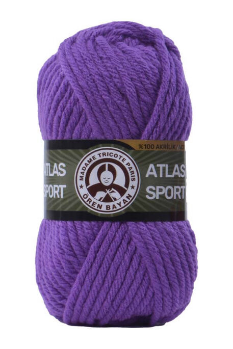 Örenbayan yarn - ÖREN BAYAN ATLAS SPORT 059 Menekşe