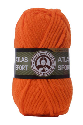 Örenbayan yarn - ÖREN BAYAN ATLAS SPORT YARN 147 Orange