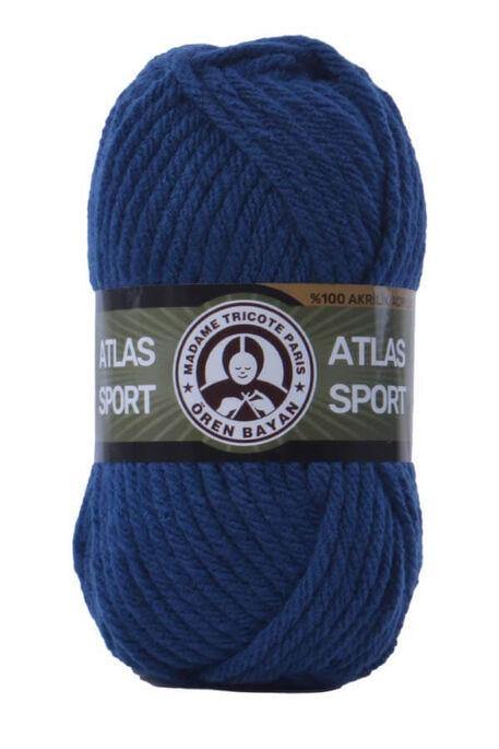 Örenbayan yarn - ÖREN BAYAN ATLAS SPORT YARN 150 Dark Blue