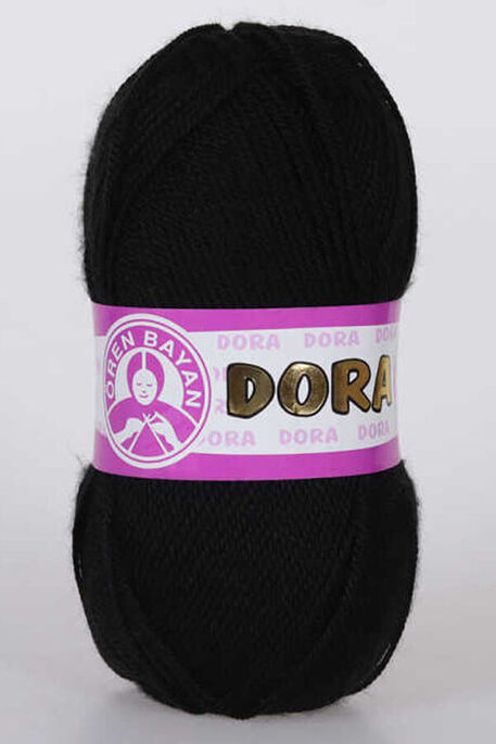 Örenbayan yarn - ÖREN BAYAN DORA YARN 999 Black