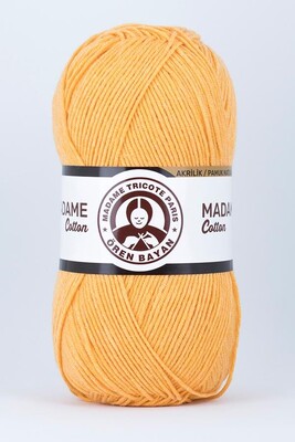 Örenbayan yarn - ÖREN BAYAN MADAME COTTON YARN 039 Dark Yellow