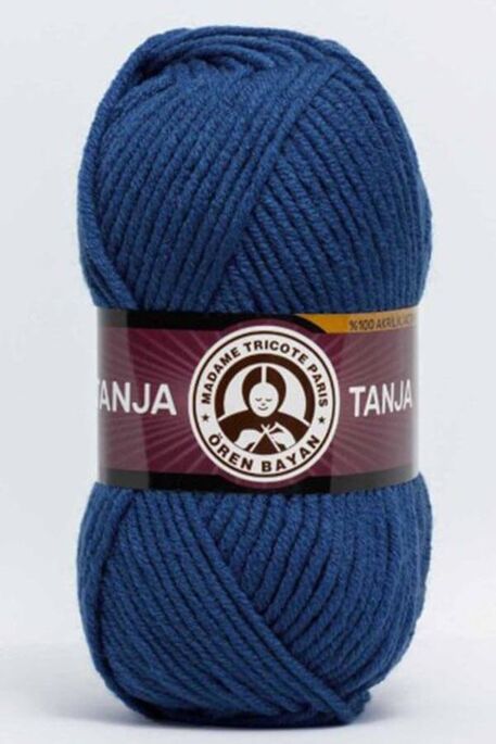 Örenbayan yarn - ÖREN BAYAN TANJA KNİTTİNG YARN 150 Dark Blue