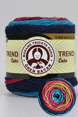 Örenbayan yarn - ÖREN BAYAN TREND CAKE YARN 634