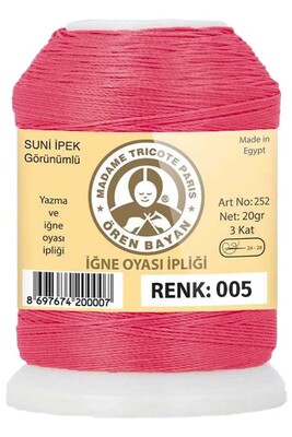 Örenbayan yarn - ÖREN BAYAN ARTIFICIAL SILK LACE YARN 20 GR 0005