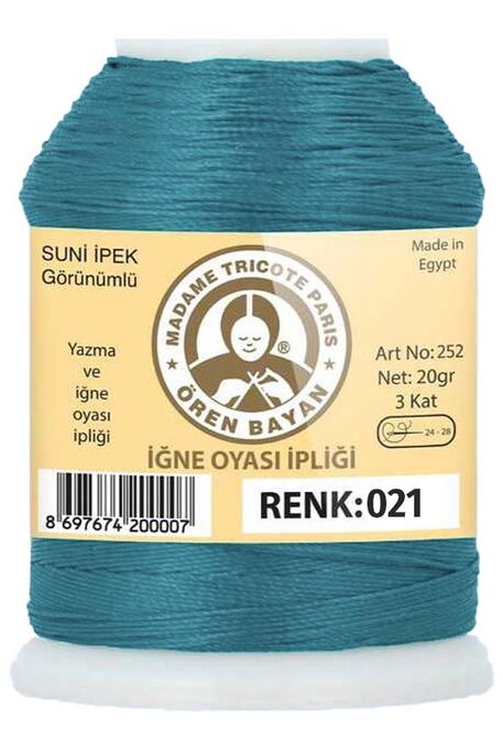 Örenbayan yarn - ÖREN BAYAN ARTIFICIAL SILK LACE YARN 20 GR 0021