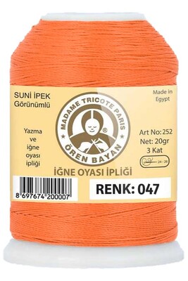 Örenbayan yarn - ÖREN BAYAN ARTIFICIAL SILK LACE YARN 20 GR 0047