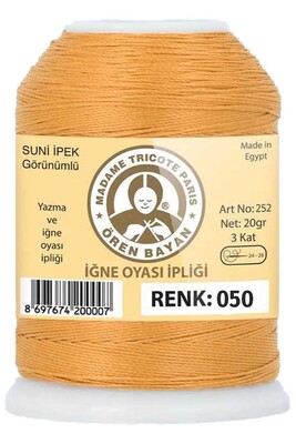 Örenbayan yarn - ÖREN BAYAN ARTIFICIAL SILK LACE YARN 20 GR 0050