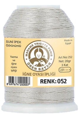 Örenbayan yarn - ÖREN BAYAN ARTIFICIAL SILK LACE YARN 20 GR 0052