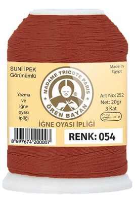 Örenbayan yarn - ÖREN BAYAN ARTIFICIAL SILK LACE YARN 20 GR 0054