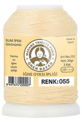 Örenbayan yarn - ÖREN BAYAN ARTIFICIAL SILK LACE YARN 20 GR 0055