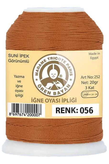 Örenbayan yarn - ÖREN BAYAN ARTIFICIAL SILK LACE YARN 20 GR 0056