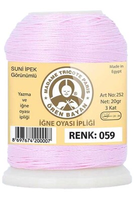 Örenbayan yarn - ÖREN BAYAN ARTIFICIAL SILK LACE YARN 20 GR 0059