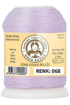 Örenbayan yarn - ÖREN BAYAN ARTIFICIAL SILK LACE YARN 20 GR 0068