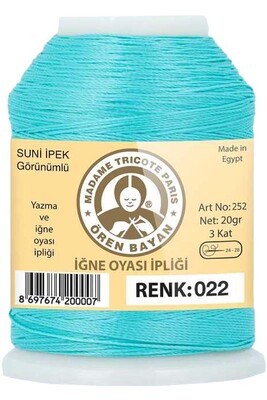 Örenbayan yarn - ÖREN BAYAN ARTIFICIAL SILK LACE YARN 20 GR 0072