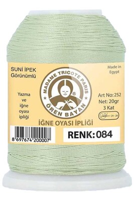 Örenbayan yarn - ÖREN BAYAN ARTIFICIAL SILK LACE YARN 20 GR 0084