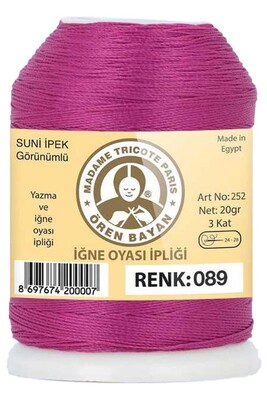 Örenbayan yarn - ÖREN BAYAN ARTIFICIAL SILK LACE YARN 20 GR 0089