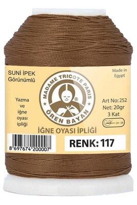 Örenbayan yarn - ÖREN BAYAN ARTIFICIAL SILK LACE YARN 20 GR 0117