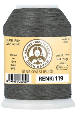 Örenbayan yarn - ÖREN BAYAN ARTIFICIAL SILK LACE YARN 20 GR 0119