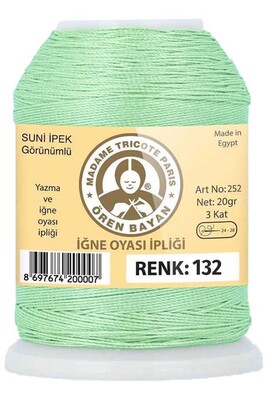 Örenbayan yarn - ÖREN BAYAN ARTIFICIAL SILK LACE YARN 20 GR 0132