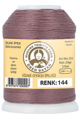 Örenbayan yarn - ÖREN BAYAN ARTIFICIAL SILK LACE YARN 20 GR 0144