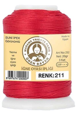 Örenbayan yarn - ÖREN BAYAN ARTIFICIAL SILK LACE YARN 20 GR 0211