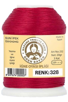 Örenbayan yarn - ÖREN BAYAN ARTIFICIAL SILK LACE YARN 20 GR 0328