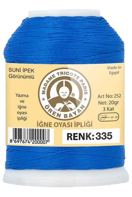 Örenbayan yarn - ÖREN BAYAN ARTIFICIAL SILK LACE YARN 20 GR 0335