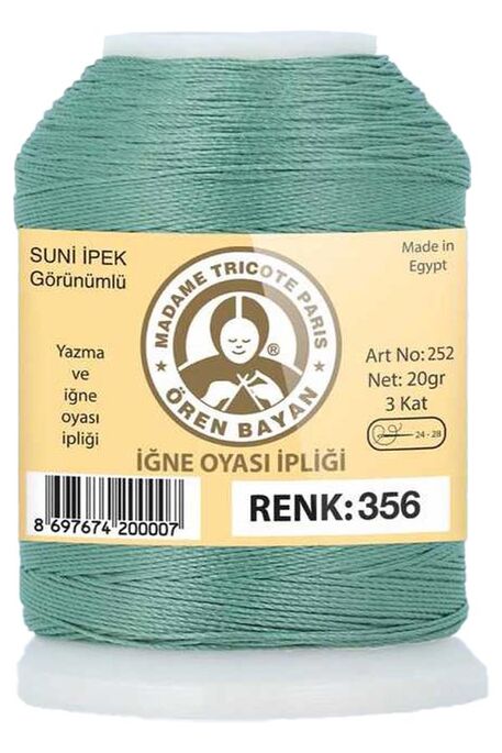 Örenbayan yarn - ÖREN BAYAN ARTIFICIAL SILK LACE YARN 20 GR 0356