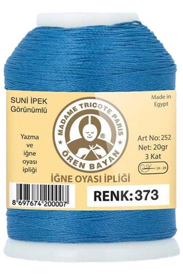 Örenbayan yarn - ÖREN BAYAN ARTIFICIAL SILK LACE YARN 20 GR 0373