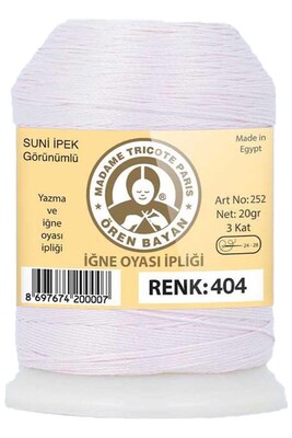 Örenbayan yarn - ÖREN BAYAN ARTIFICIAL SILK LACE YARN 20 GR 0404