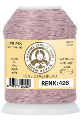 Örenbayan yarn - ÖREN BAYAN ARTIFICIAL SILK LACE YARN 20 GR 0426