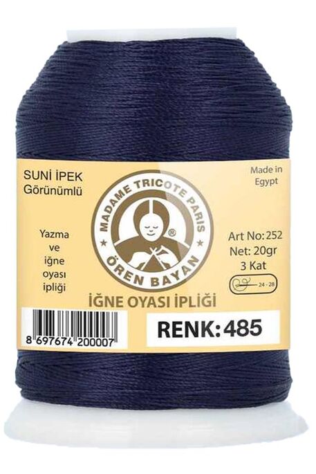 Örenbayan yarn - ÖREN BAYAN ARTIFICIAL SILK LACE YARN 20 GR 0485