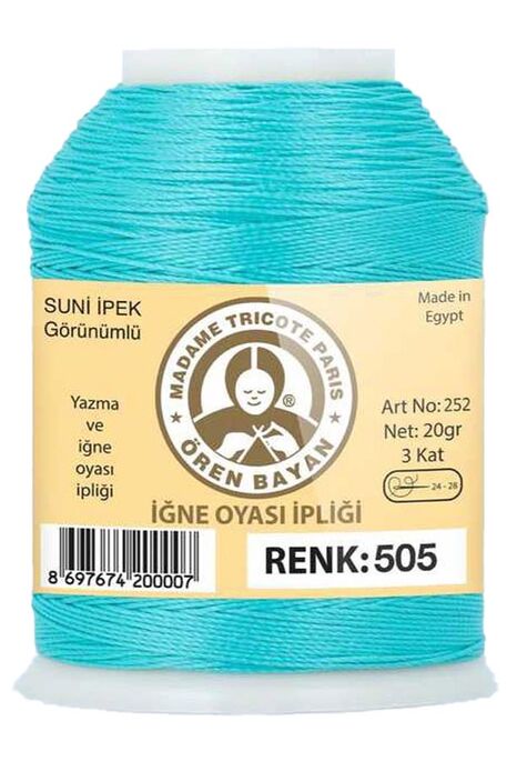 Örenbayan yarn - ÖREN BAYAN ARTIFICIAL SILK LACE YARN 20 GR 0505