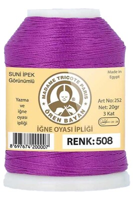 Örenbayan yarn - ÖREN BAYAN ARTIFICIAL SILK LACE YARN 20 GR 0508