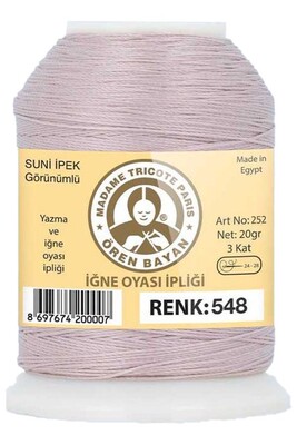 Örenbayan yarn - ÖREN BAYAN ARTIFICIAL SILK LACE YARN 20 GR 0548